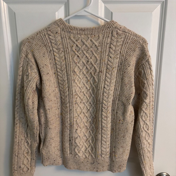 Donegal Cable Knit Sweater - Picture 2 of 6